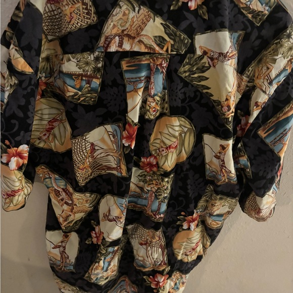 Original Hawaiian Men's Short Sleeve Button  Up Large - Picture 3 of 3